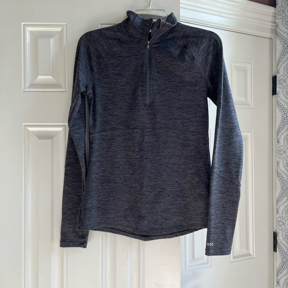 Gray Quarter-Zip Pullover - image 1